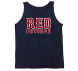 Red Octobah Boston Baseball Fan T Shirt