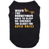 David Krejci Boogeyman Boston Hockey Fan T Shirt