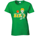 Larry Bird Larry Legend Caricature Retro Boston Basketball Fan T Shirt