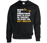 Matt Grzelcyk Boogeyman Boston Hockey Fan T Shirt