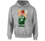 Jayson Tatum The Future Distressed Boston Basketball Fan T Shirt