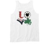 Boston Sports Teams Boston Love Hockey Basketball Football Baseball Fan T Shirt
