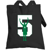 Kevin Garnett Number 5 Retirement Boston Basketball Fan v2 T Shirt