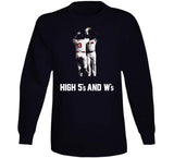 High 5s And Ws Boston Baseball Fan T Shirt