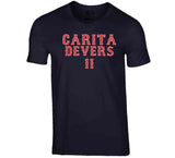 Rafael Devers Carita Boston Baseball Fan T Shirt