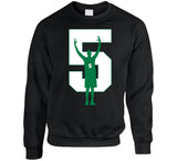 Kevin Garnett Number 5 Retirement Boston Basketball Fan v2 T Shirt