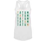 Jayson Tatum X5 Boston Basketball Fan V6 T Shirt