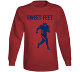 James White Sweet Feet New England Football Fan T Shirt