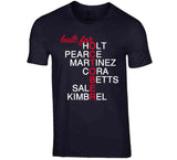 Built For October Boston Playoff Baseball Fan T Shirt