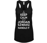 Jordan Szwarz Keep Calm Boston Hockey Fan T Shirt