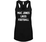 Mac Jones Likes Football New England Football Fan T Shirt