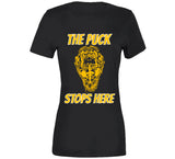 Tuukka Rask Goalie The Puck Stops Here Boston Hockey Fan T Shirt