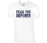 Fear The Defense New England Football Fan T Shirt