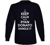 Ryan Donato Keep Calm Boston Hockey Fan T Shirt