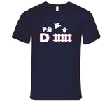 D Fence I See Ghosts Defense New England Football Fan T Shirt