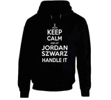 Jordan Szwarz Keep Calm Boston Hockey Fan T Shirt