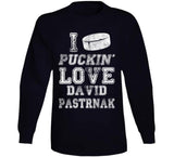 David Pastrnak I Love Boston Hockey Fan T Shirt