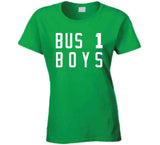 The Bus 1 Boys Bench Squad Boston Basketball Fan T Shirt