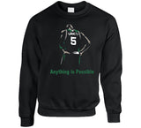 Kevin Garnett KG Anything is Possible Boston Basketball Fan  T Shirt