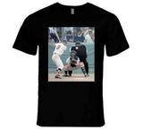 Carl Yastrzemski At Bat Legend Boston Baseball Fan V2 T Shirt