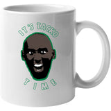 Tacko Fall It's Tacko Time Funny Boston Basketball Fan white V2 T Shirt