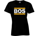 Boston Hockey Fan Bos Parody T Shirt