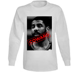 Kyrie Irving Coward Flyer Boston Basketball Fan White T Shirt