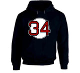 David Ortiz Big Papi 34ever Boston Baseball T Shirt