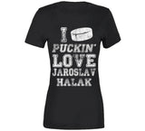 Jaroslav Halak I Love Boston Hockey Fan T Shirt