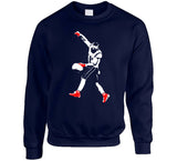 Julian Edelman Silhouette MVP New England Football Fan T Shirt