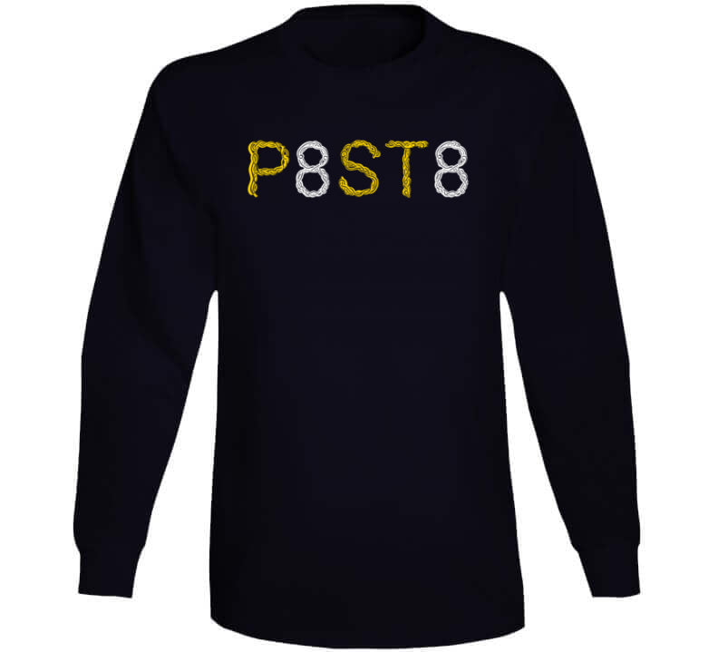 TRIBLEND Bruins David Pastrnak Pasta Logo T-Shirt