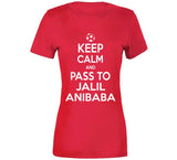 Jalil Anibaba Keep Calm Pass To New England Soccer T Shirt