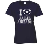 Jalil Anibaba I Heart New England Soccer T Shirt