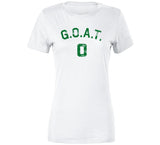GOAT Greatest of all time Jayson Tatum Basketball Fan Distressed T Shirt