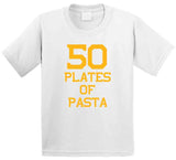 David Pastrnak 50 Plates Of Pasta Boston Hockey Fan V2 T Shirt