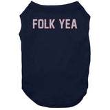 Folk Yea Nick Folk New England Football Fan T Shirt