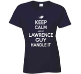 Lawrence Guy Keep Calm New England Football Fan T Shirt