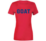 Goat Distressed New England Football Fan T Shirt