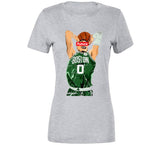 Jayson Tatum The Future Distressed Boston Basketball Fan T Shirt