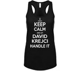 David Krejci Keep Calm Boston Hockey Fan T Shirt