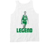 Larry Bird Legend GOAT Boston Basketball Fan T Shirt