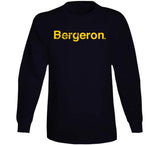 Boston Hockey Legend Patrice Bergeron Fan Distressed T Shirt