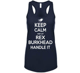 Rex Burkhead Keep Calm New England Football Fan T Shirt