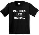Mac Jones Likes Football New England Football Fan T Shirt