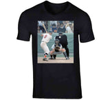 Carl Yastrzemski At Bat Legend Boston Baseball Fan V2 T Shirt