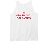 The Red Sleeves Are Coming New England Defense Football Fan v4 T Shirt