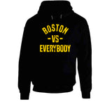 Boston Vs Everybody Hockey Fan Distressed T Shirt