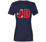 JD Martinez JD Socks Boston Baseball Fan Distressed T Shirt