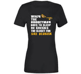 Jake Debrusk Boogeyman Boston Hockey Fan T Shirt
