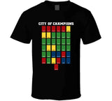 City Of Champions Banner City Boston Fan T Shirt